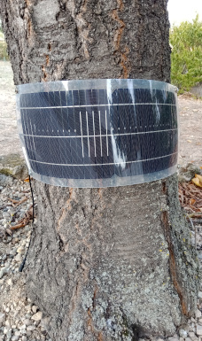 O painel solar